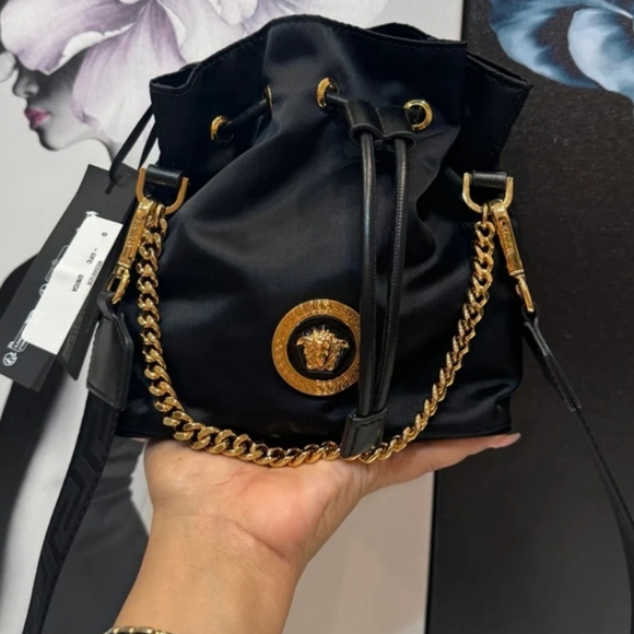 Versace Handbags - Versace Drawstring Bag/ BNWT/ GORGEOUS 😍